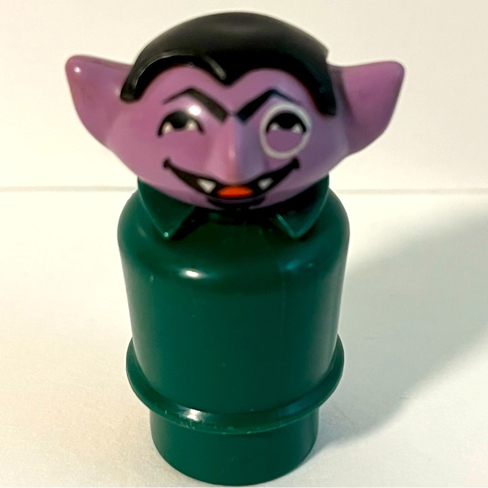 Vintage 1973 Fisher-Price Sesame Street Little People – The Count